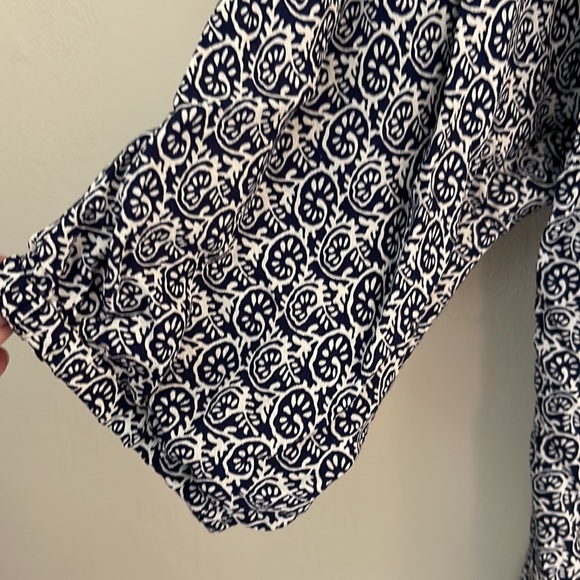 Talbots wrap blouse 3X - Picture 3 of 7